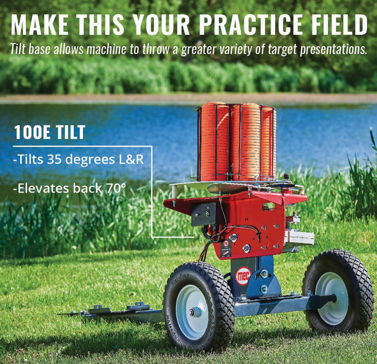 100E Sporter Tilt | Clay Target Machines